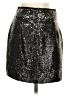 J.Crew 100% Polyester Metallic Silver Formal Skirt Size 00 - photo 2