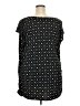 Lane Bryant Polka Dots Black Short Sleeve Blouse Size 22 - 24 Plus - photo 2