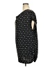 Lane Bryant Polka Dots Black Short Sleeve Blouse Size 22 - 24 Plus - photo 5