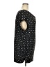 Lane Bryant Polka Dots Black Short Sleeve Blouse Size 22 - 24 Plus - photo 4