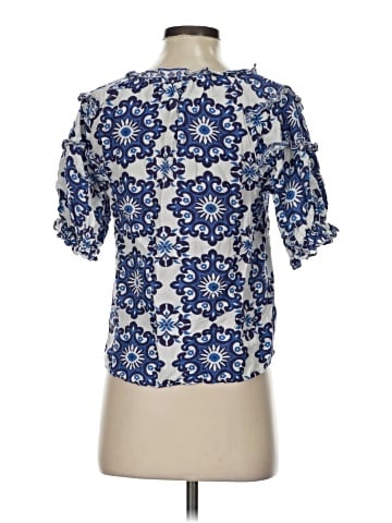 Ranna Gill Short Sleeve Blouse (view 2)