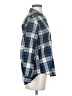 Grayson 100% Cotton Plaid Blue Long Sleeve Button-Down Shirt Size XS (1) - photo 4