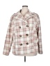 Old Navy Plaid Ivory Coat Size XXL - photo 1
