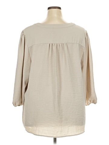 New Directions 3/4 Sleeve Blouse (view 2)