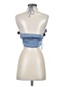 Princess Polly Blue Sleeveless Blouse Size 4 - photo 2