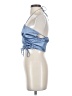 Princess Polly Blue Sleeveless Blouse Size 4 - photo 5