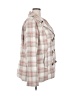 Old Navy Plaid Ivory Coat Size XXL - photo 4
