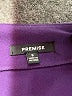 PREMISE Solid Purple Formal Skirt Size 8 - photo 4