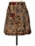 Zara Basic Paisley Brown Casual Skirt Size XS - photo 1