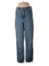 Express Hearts Blue Jeans Size 6 - photo 1