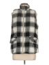 Maurices Plaid Gray Vest Size M - photo 1