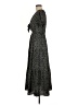 Unbranded 100% Polyester Polka Dots Black Casual Dress Size M - photo 5