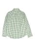 Crewcuts 100% Cotton Checkered-gingham Green Long Sleeve Button-Down Shirt Size 10 - photo 2