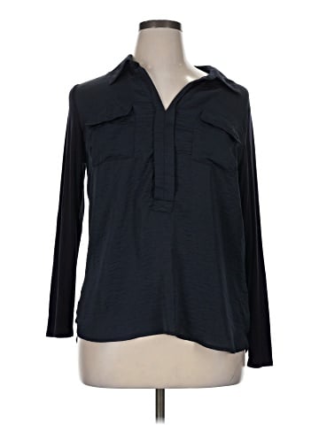 Ellen Tracy Long Sleeve Blouse (view 1)