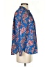 J.Crew 100% Cotton Paisley Blue 3/4 Sleeve Blouse Size 0 - photo 4