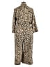 Scoop 100% Polyester Animal Print Brown Jumpsuit Size XXL - photo 2