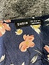Shein 100% Polyester Floral Blue Casual Dress Size 4 - photo 7
