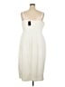 Torrid Solid Ivory Cocktail Dress Size 3X Plus (3) - photo 2