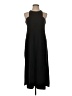 Milly Solid Black Casual Dress Size 4 - photo 1