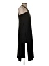 Milly Solid Black Casual Dress Size 4 - photo 4