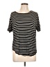 ASSEMBLY LABEL Stripes Black Short Sleeve T-Shirt Size L - photo 1