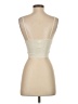 Cotton On 100% Polyester Ivory Tank Top Size XS - photo 2