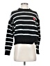 Shein 100% Polyester Stripes Black Pullover Sweater Size 4 - photo 1