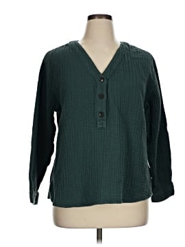 Madewell Plus Lightspun Evert Top (view 1)