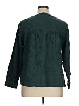Madewell Plus Lightspun Evert Top (view 2)