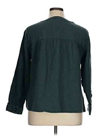 Madewell Plus Lightspun Evert Top (view 2)