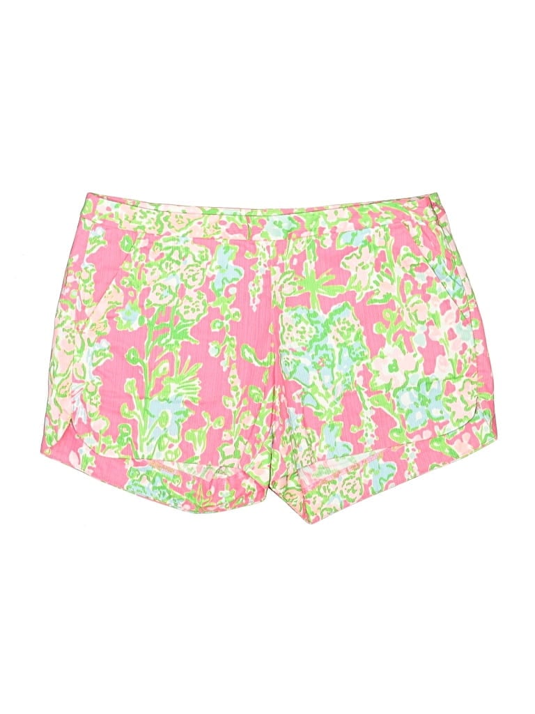 Lilly Pulitzer Shorts: Pink Print Pattern Bottoms - Size 0