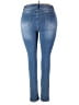 Ashley Stewart Solid Blue Jeans Size 18 Plus - photo 2