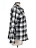 Basic Editions 100% Cotton Plaid Silver Long Sleeve Button-Down Shirt Size L - photo 4
