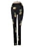 Goldsheep Print Black Casual Pants Size S - photo 2