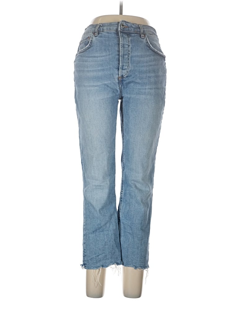 Pre-owned Zara Jeans In Blue
