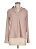 Nordstrom Tan Long Sleeve Blouse Size XS - photo 1