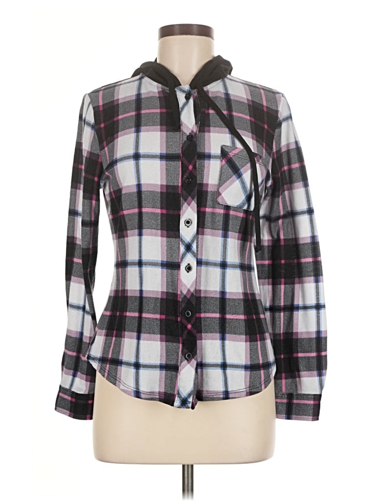 Pre-owned Rue21 Long Sleeve Blouse In Purple