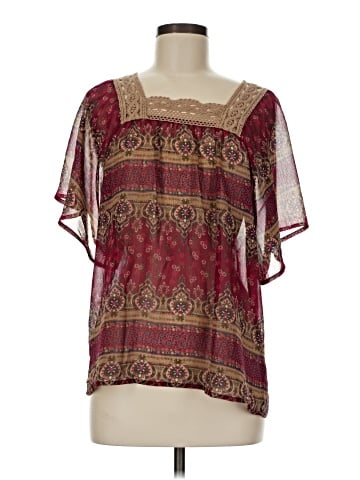 DressBarn Short Sleeve Blouse (view 1)