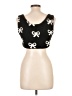 Love Poem 100% Polyester Black Tank Top Size L - photo 2