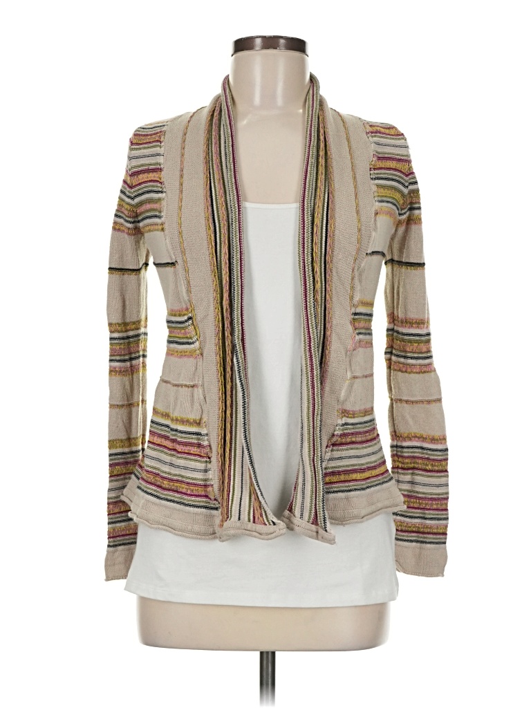 Pre-owned Billabong Cardigan Sweater In Tan