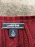 Lands' End 100% Cotton Burgundy Pullover Sweater Size L - photo 7