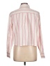 Old Navy Stripes Pink Long Sleeve Button-Down Shirt Size L - photo 2