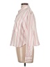 Old Navy Stripes Pink Long Sleeve Button-Down Shirt Size L - photo 5