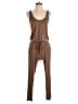 Sofia by Sofia Vergara Solid Brown Jumpsuit Size S - photo 1