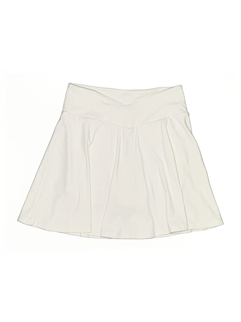 Pre-owned Fabletics Formal Skirt In Ivory