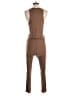 Sofia by Sofia Vergara Solid Brown Jumpsuit Size S - photo 2