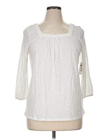 Style&Co 3/4 Sleeve T-Shirt (view 1)