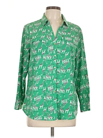Charter Club Long Sleeve Button-Down Shirt (view 1)