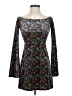 Cider Floral Black Cocktail Dress Size XXS - photo 1
