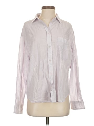 7 For All Mankind Long Sleeve Button-Down Shirt (view 1)